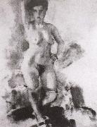 Jules Pascin, Woman have big breast